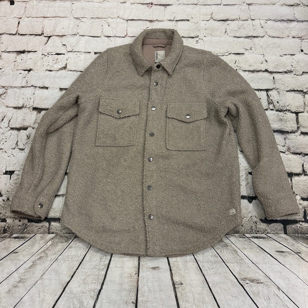 Vuori Sycamore Shirt Jacket Sherpa Shacket Size M - Picture 2 of 12